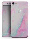 Marbleized Soft Pink - Skin-kit for the iPhone 8 or 8 Plus