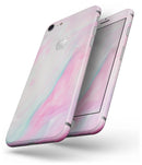 Marbleized Soft Pink - Skin-kit for the iPhone 8 or 8 Plus