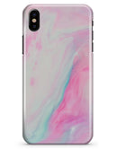 Marbleized Soft Pink - iPhone X Clipit Case