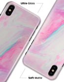 Marbleized Soft Pink - iPhone X Clipit Case