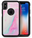 Marbleized Soft Pink - iPhone X OtterBox Case & Skin Kits