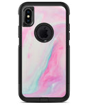Marbleized Soft Pink - iPhone X OtterBox Case & Skin Kits