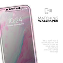 Marbleized Soft Pink - Vinyl Skin Wrap for iPhone 17 Pro Max, 17 Pro, 17 Air, 17, 16 & All Models — Soft Matte or Ultra Gloss