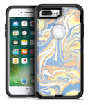 Marbleized Swirling Blue and Gold - iPhone 7 Plus/8 Plus OtterBox Case & Skin Kits