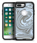 Marbleized Swirling Blue and Gray - iPhone 7 Plus/8 Plus OtterBox Case & Skin Kits