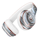 Marbleized Swirling Blue and Gray Full-Body Skin Kit for the Beats by Dre Solo 3 Wireless Headphones