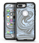 Marbleized Swirling Blue and Gray - iPhone 7 Plus/8 Plus OtterBox Case & Skin Kits
