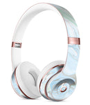 Marbleized Swirling Blue v2 Full-Body Skin Kit for the Beats by Dre Solo 3 Wireless Headphones