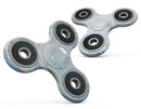 Marbleized Swirling Blue v2 Full-Body Fidget Spinner Skin-Kit