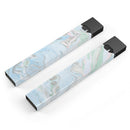 Marbleized Swirling Blue v2 - Premium Decal Protective Skin-Wrap Sticker compatible with the Juul Labs vaping device