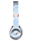 Marbleized Swirling Blues Full-Body Skin Kit for the Beats by Dre Solo 3 Wireless Headphones