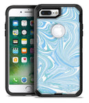 Marbleized Swirling Blues v52 - iPhone 7 Plus/8 Plus OtterBox Case & Skin Kits