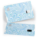 Marbleized Swirling Blues v52 - Premium Protective Decal Skin-Kit for the Apple Credit Card