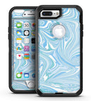 Marbleized Swirling Blues v52 - iPhone 7 Plus/8 Plus OtterBox Case & Skin Kits
