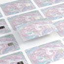 Marbleized Swirling Candy Coat - Premium Protective Decal Skin-Kit for the Apple Credit Card
