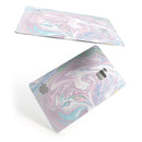 Marbleized Swirling Candy Coat - Premium Protective Decal Skin-Kit for the Apple Credit Card