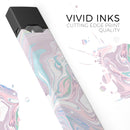 Marbleized Swirling Candy Coat - Premium Decal Protective Skin-Wrap Sticker compatible with the Juul Labs vaping device