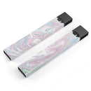Marbleized Swirling Candy Coat - Premium Decal Protective Skin-Wrap Sticker compatible with the Juul Labs vaping device