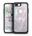 Marbleized Swirling Candy Coat - iPhone 7 or 7 Plus Commuter Case Skin Kit
