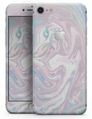 Marbleized Swirling Candy Coat - Skin-kit for the iPhone 8 or 8 Plus