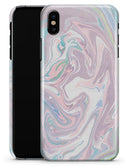 Marbleized Swirling Candy Coat - iPhone X Clipit Case