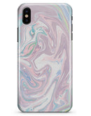 Marbleized Swirling Candy Coat - iPhone X Clipit Case