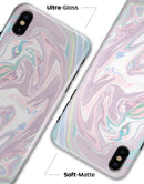 Marbleized Swirling Candy Coat - iPhone X Clipit Case