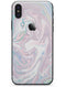 Marbleized Swirling Candy Coat - iPhone X Skin-Kit