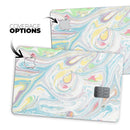 Marbleized Swirling Candy Colors - Premium Protective Decal Skin-Kit for the Apple Credit Card