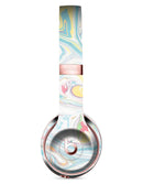 Marbleized Swirling Candy Colors Full-Body Skin Kit for the Beats by Dre Solo 3 Wireless Headphones