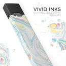 Marbleized Swirling Candy Colors - Premium Decal Protective Skin-Wrap Sticker compatible with the Juul Labs vaping device