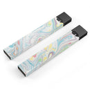 Marbleized Swirling Candy Colors - Premium Decal Protective Skin-Wrap Sticker compatible with the Juul Labs vaping device