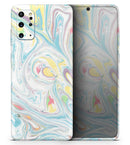 Marbleized Swirling Candy Colors - Premium Vinyl Skin Decal for Samsung Galaxy S25 Ultra, S24, S23, S22 & All Galaxy S Models