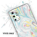 Marbleized Swirling Candy Colors - Premium Vinyl Skin Decal for Samsung Galaxy S25 Ultra, S24, S23, S22 & All Galaxy S Models
