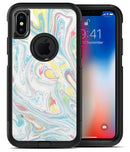 Marbleized Swirling Candy Colors - iPhone X OtterBox Case & Skin Kits