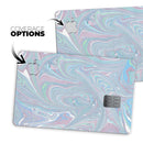 Marbleized Swirling Color Passion - Premium Protective Decal Skin-Kit for the Apple Credit Card