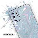 Marbleized Swirling Color Passion - Skin-Kit for the Samsung Galaxy S-Series S20, S20 Plus, S20 Ultra , S10 & others (All Galaxy Devices Available)