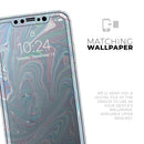 Marbleized Swirling Color Passion - Vinyl Skin Wrap for iPhone 17 Pro Max, 17 Pro, 17 Air, 17, 16 & All Models — Soft Matte or Ultra Gloss