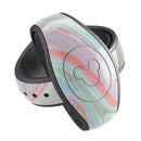 Marbleized Swirling Colors v2 - Decal Skin Wrap Kit for the Disney Magic Band
