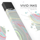 Marbleized Swirling Colors v2 - Premium Decal Protective Skin-Wrap Sticker compatible with the Juul Labs vaping device