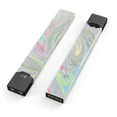 Marbleized Swirling Colors v2 - Premium Decal Protective Skin-Wrap Sticker compatible with the Juul Labs vaping device