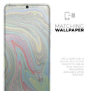 Marbleized Swirling Colors v2 - Premium Vinyl Skin Decal for Samsung Galaxy S25 Ultra, S24, S23, S22 & All Galaxy S Models