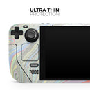 Marbleized Swirling Colors v2 // Vinyl Skin Wrap for Steam Deck OLED & Steam Deck (LCD) — Soft Matte or Ultra Gloss