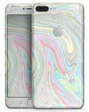 Marbleized Swirling Colors v2 - Skin-kit for the iPhone 8 or 8 Plus