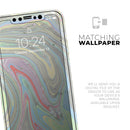 Marbleized Swirling Colors v2 - Vinyl Skin Wrap for iPhone 17 Pro Max, 17 Pro, 17 Air, 17, 16 & All Models — Soft Matte or Ultra Gloss