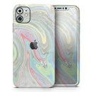 Marbleized Swirling Colors v2 - Vinyl Skin Wrap for iPhone 17 Pro Max, 17 Pro, 17 Air, 17, 16 & All Models — Soft Matte or Ultra Gloss