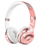 Marbleized Swirling Coral Full-Body Skin Kit for the Beats by Dre Solo 3 Wireless Headphones