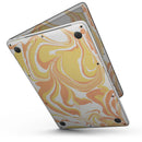MacBook Pro with Touch Bar Skin Kit - Marbleized_Swirling_Coral_Gold-MacBook_13_Touch_V6.jpg?