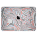 MacBook Pro with Touch Bar Skin Kit - Marbleized_Swirling_Coral_and_Gray_v92-MacBook_13_Touch_V3.jpg?