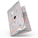 MacBook Pro with Touch Bar Skin Kit - Marbleized_Swirling_Coral_and_Gray_v92-MacBook_13_Touch_V7.jpg?